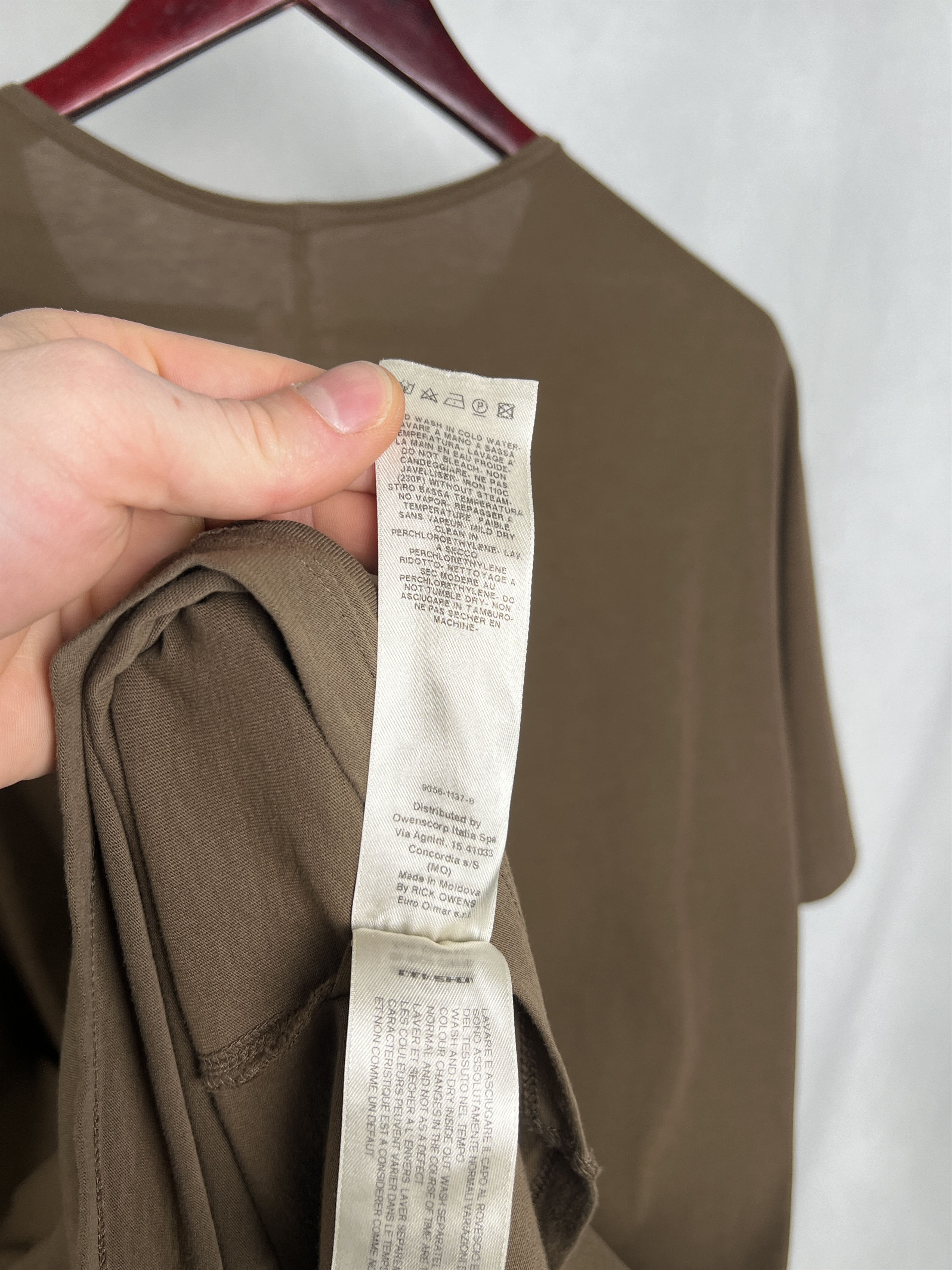 Rick Owens Rick Owens Tshirt Size US L / EU 52-54 / 3 - 15 Thumbnail