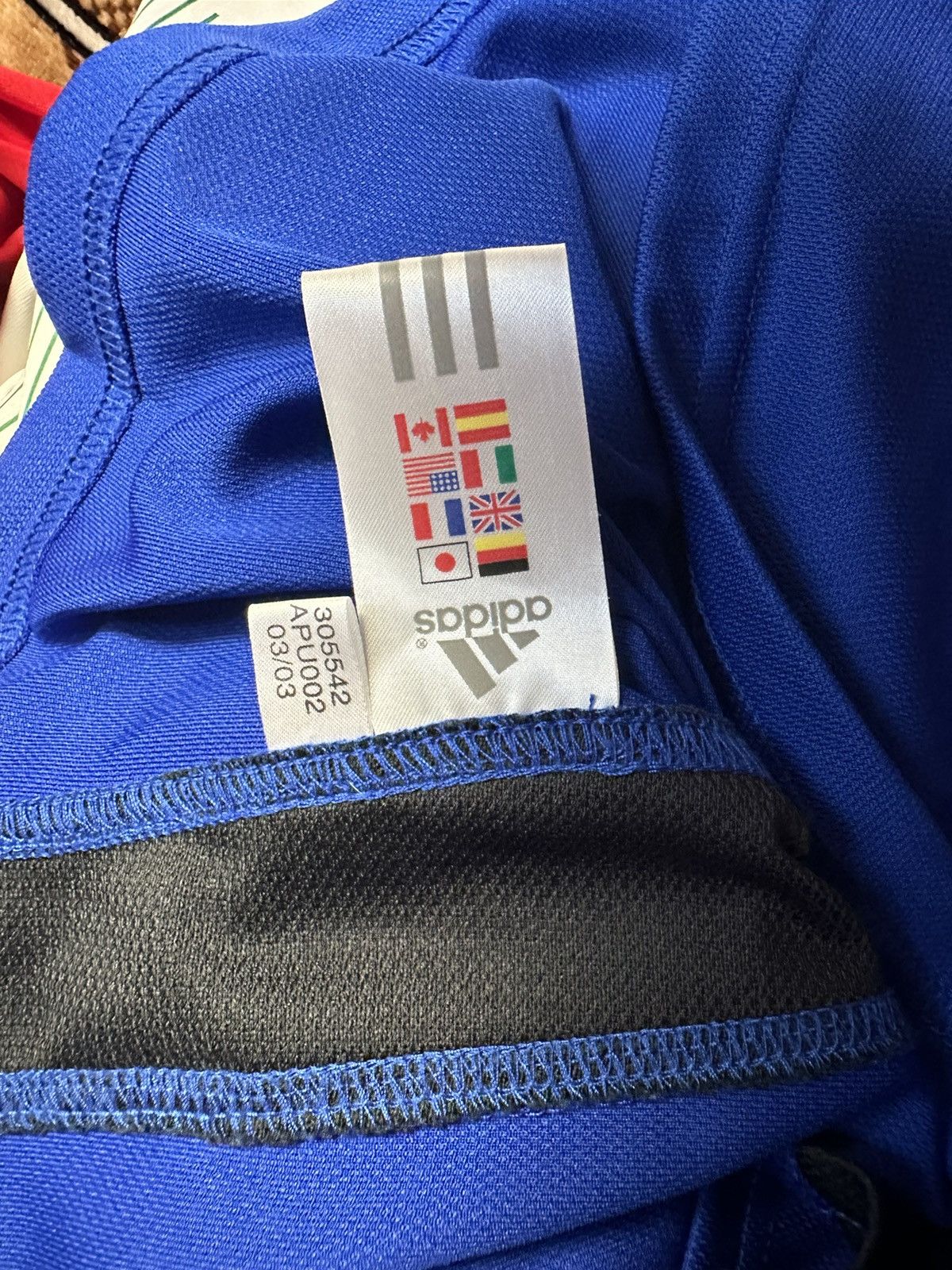 Adidas × Vintage Vintage New Castle United adidas soccer jersey L blue rare Size US L / EU 52-54 / 3 - 7 Thumbnail