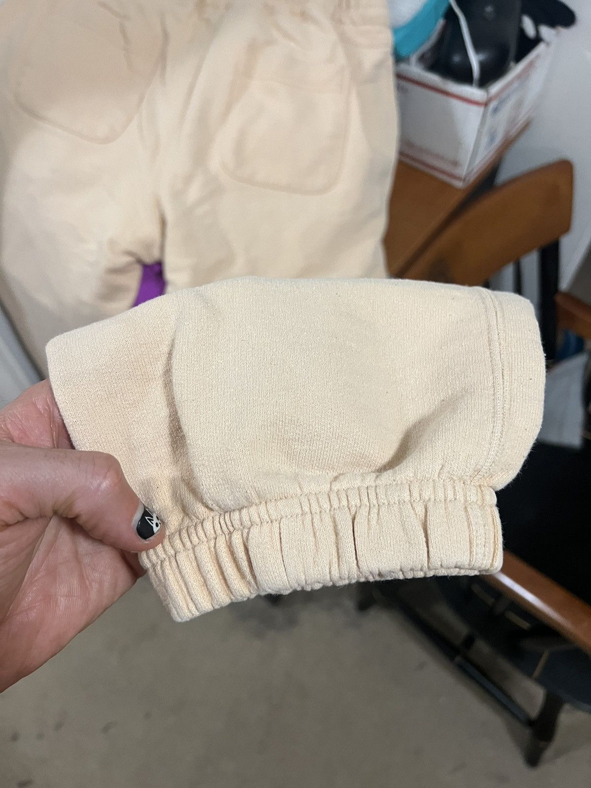 Aime Leon Dore Aime Leon Dore tan / cream sweatpants joggers medium Size US 30 / EU 46 - 8 Thumbnail