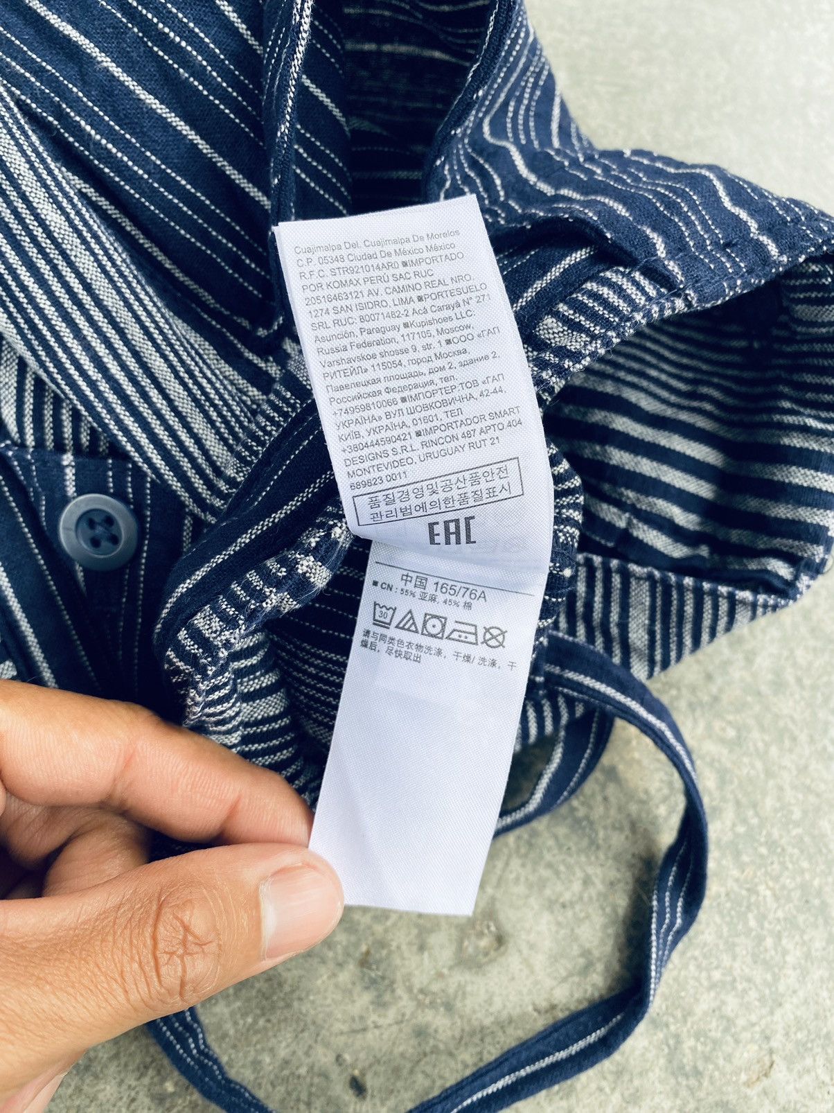 Gap Vintage Gap Indigo Wabash Pants Size US 32 / EU 48 - 10 Thumbnail