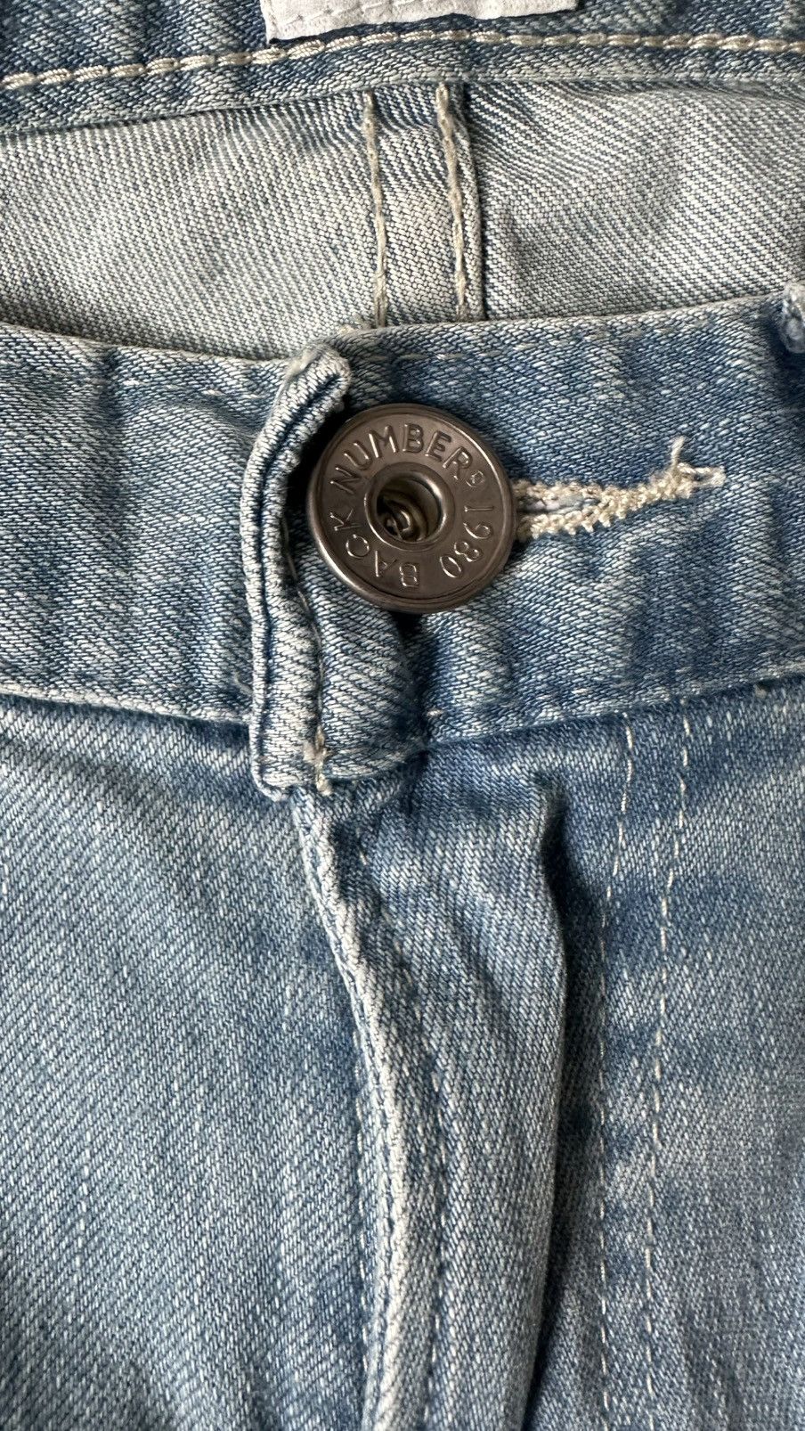 Vintage TAIYO TO ASOBE BACK NUMBER JAPAN DENIM PANT Size US 32 / EU 48 - 6 Thumbnail