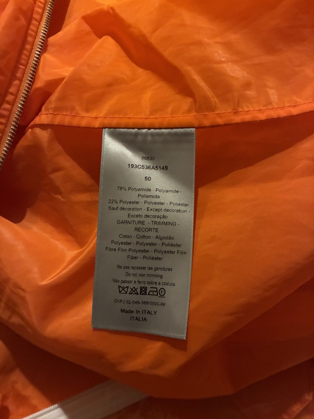 Christian Dior Monsieur Dior x Kenny Scharf Orange Size US M / EU 48-50 / 2 - 10 Thumbnail