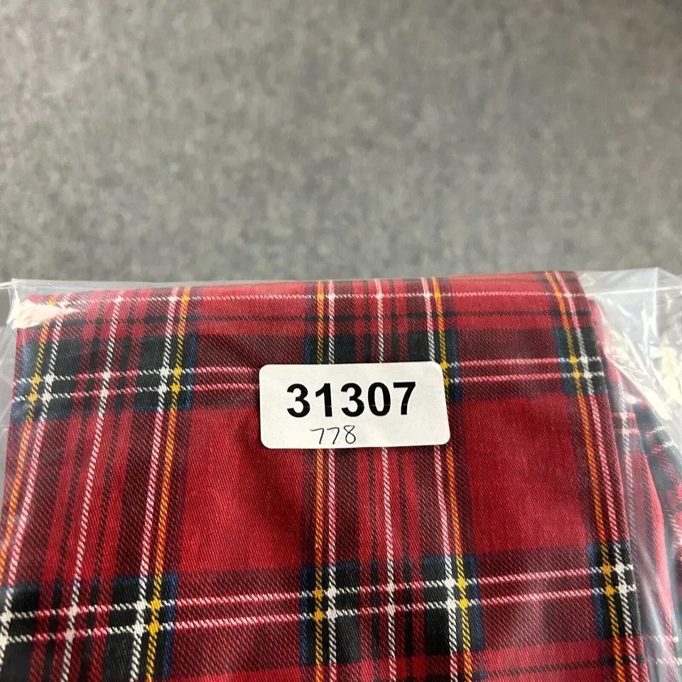 Other Royal Bones Juniors 5 Plaid Red Skinny Casual Cotton Blend Size 26" / US 2 / IT 38 - 10 Thumbnail