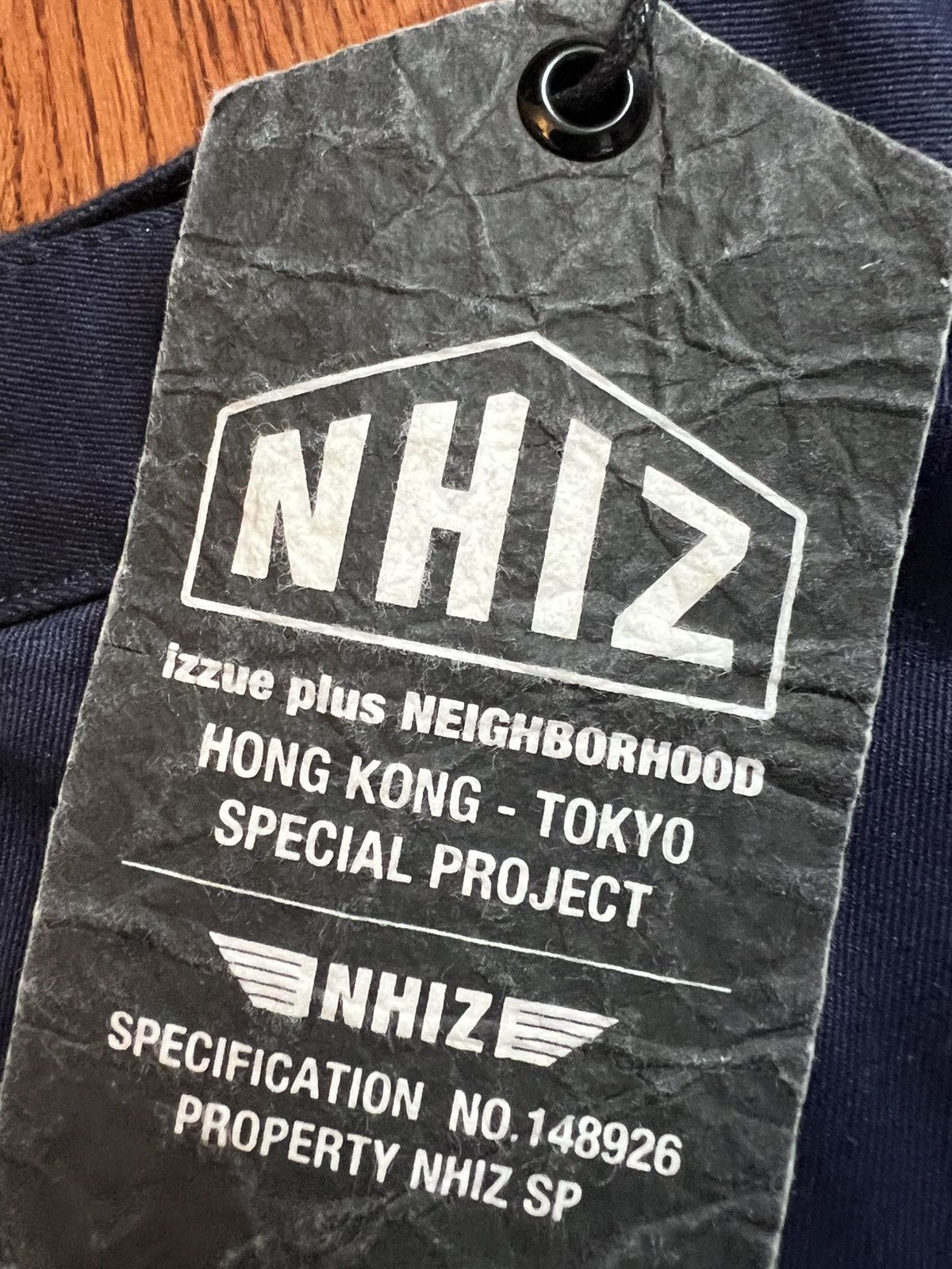 izzue Neighborhood X Izzue Japan Navy Work Pants Size US 33 - 3 Thumbnail