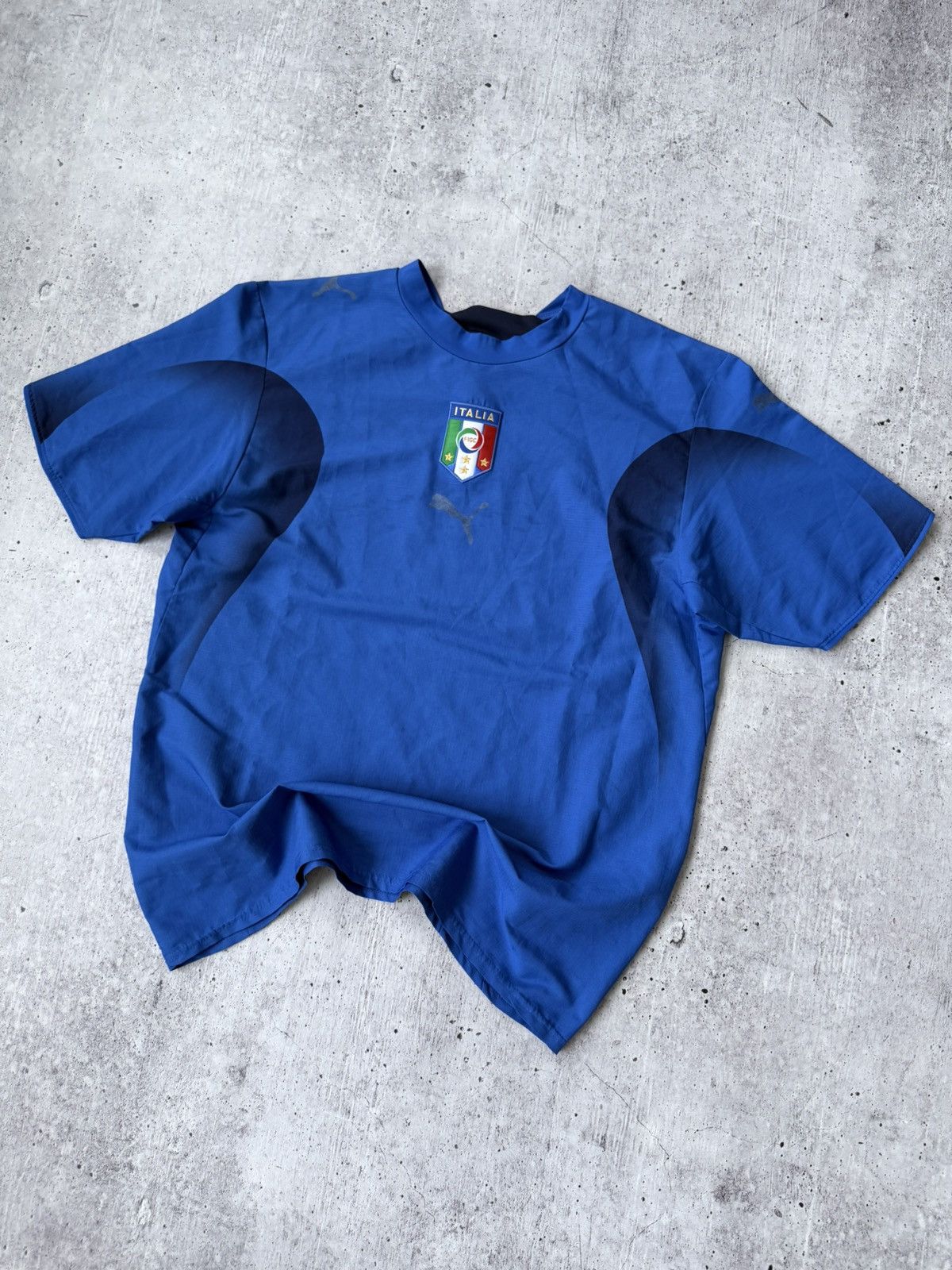 Neil Barrett × Puma Puma Italy Neil Barrett 2006 Vintage World Cup Jersey Size US M / EU 48-50 / 2 - 2 Thumbnail