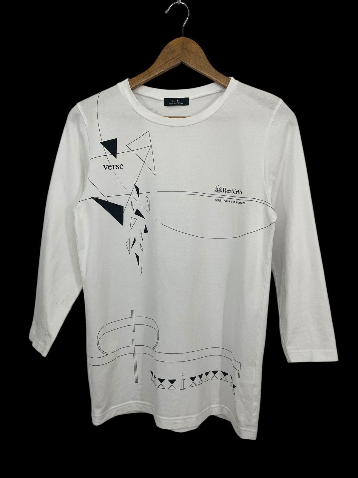 5351 POUR LES HOMMES Reborth Verse Art Feminist Insider & Outsider Archive Design Size US S / EU 44-46 / 1 - 1 Thumbnail