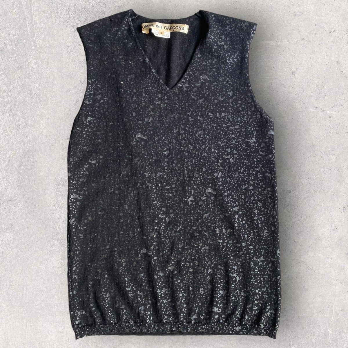 Comme des Garcons 2012 Color Splash Sleeveless Size S / US 4 / IT 40 - 1 Thumbnail