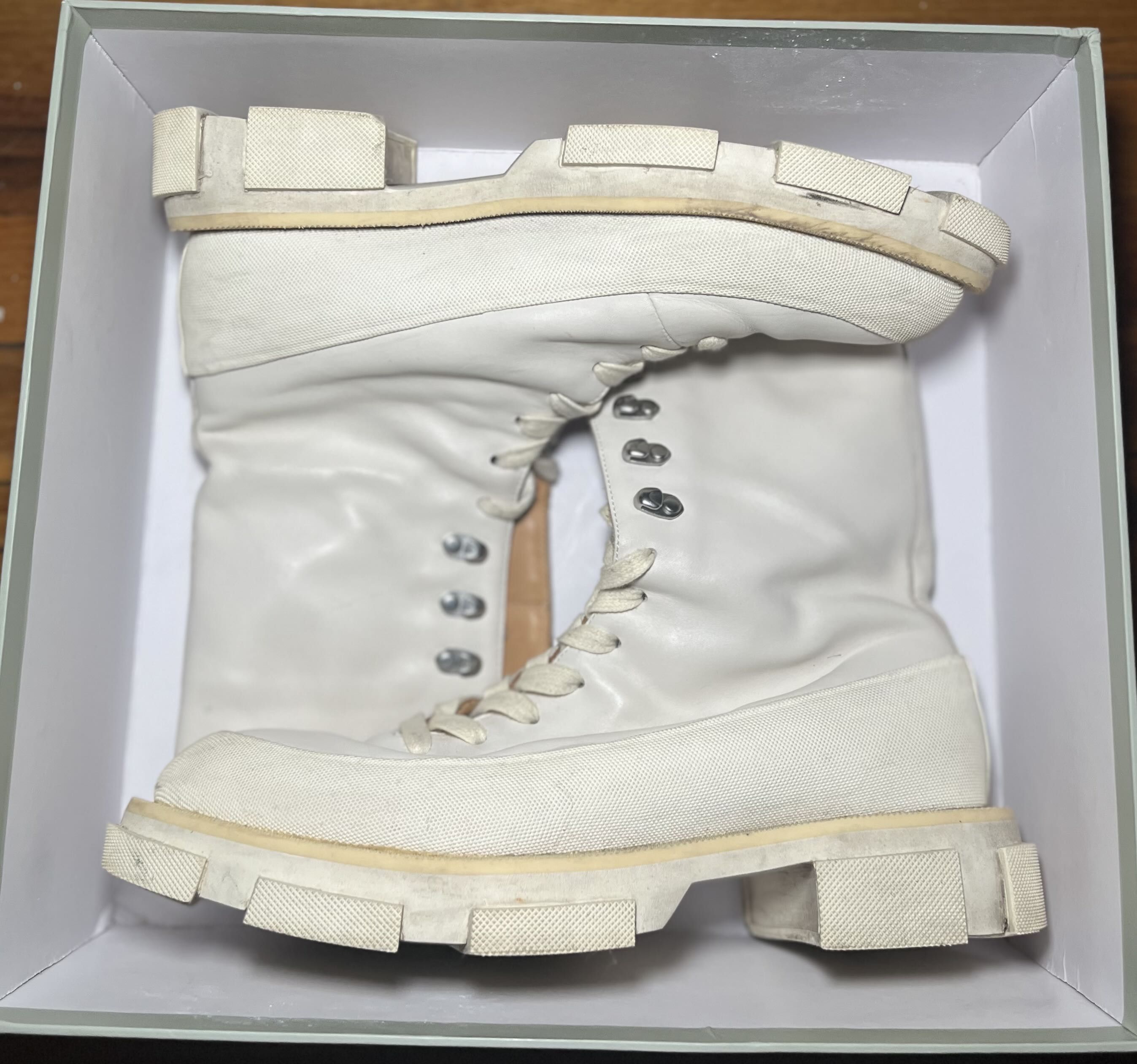 Both Both Off-White Gao High Boots Size: 43 Gently Used Size US 10 / EU 43 - 1 Thumbnail