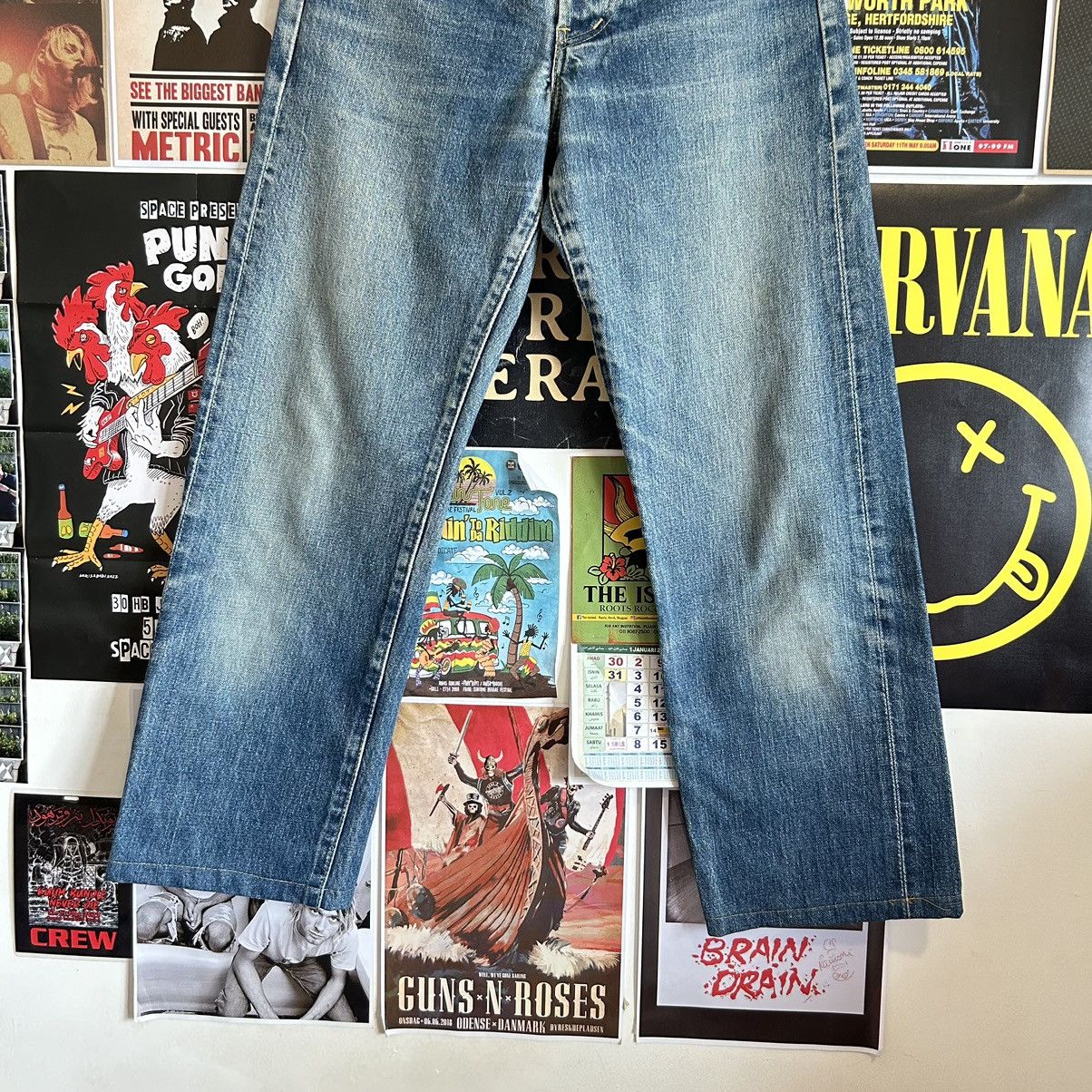 Levi's Vintage 503BXX 90s Selvedge Denim Size US 28 / EU 44 - 3 Thumbnail