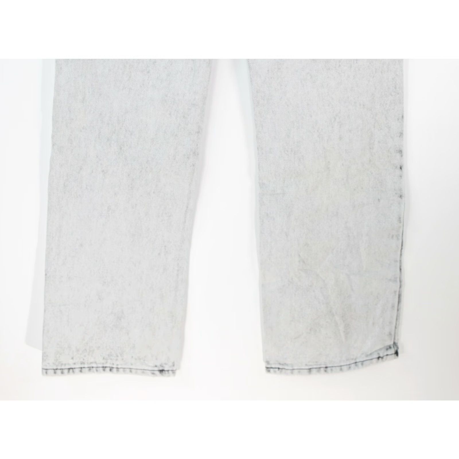 Greats VINTAGE Great Plains Jeans Women 14 Gray Denim 28x31 High Rise Straight 5-Pocket 1980s Womens Size 28" / US 6 / IT 42 - 7 Thumbnail