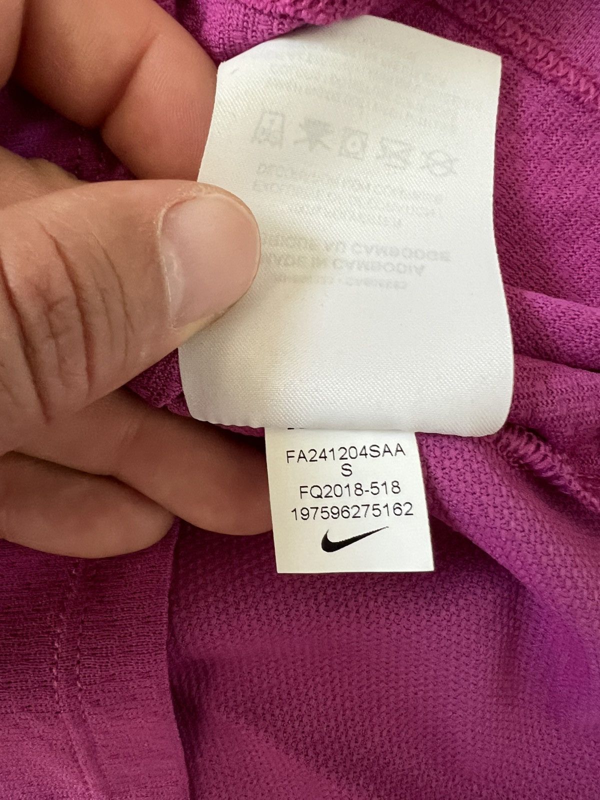 Nike Nike Court Grand Slam Tennis Shirt Dri Fit Short Sleeve Size US S / EU 44-46 / 1 - 10 Thumbnail