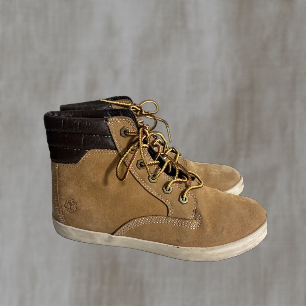 Timberland Timberland Women's 7.5 Leather Boots Wheat Nubuck Lace Up Sneaker Ankle Size US 8 / IT 38 - 1 Thumbnail