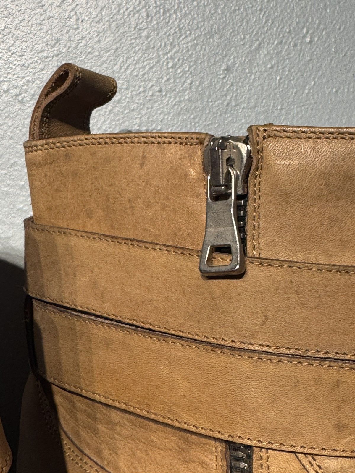 Balmain Balmain Homme SS11 Homme ( Decarnin Era ) Belt Boots Size US 8.5 / EU 41-42 - 9 Thumbnail