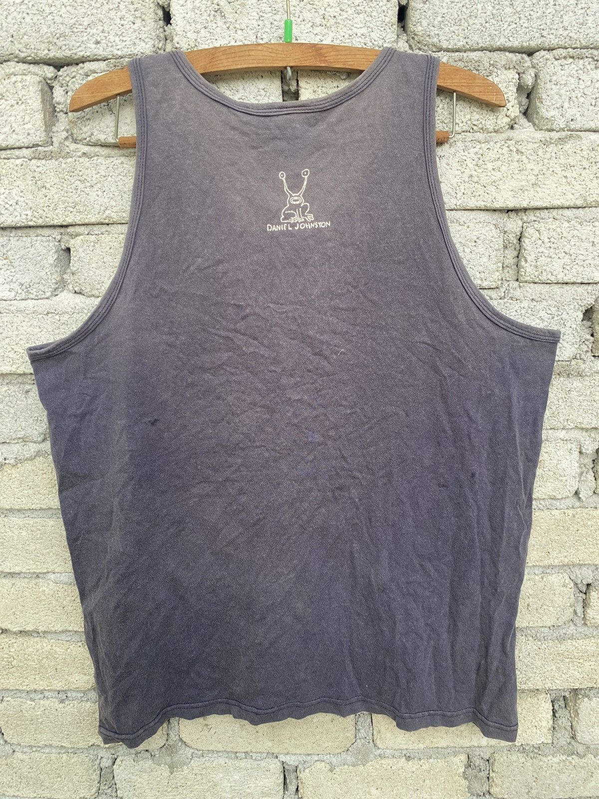 Vintage Distressed sun faded daniel johnston sleeveless Size US L / EU 52-54 / 3 - 8 Thumbnail