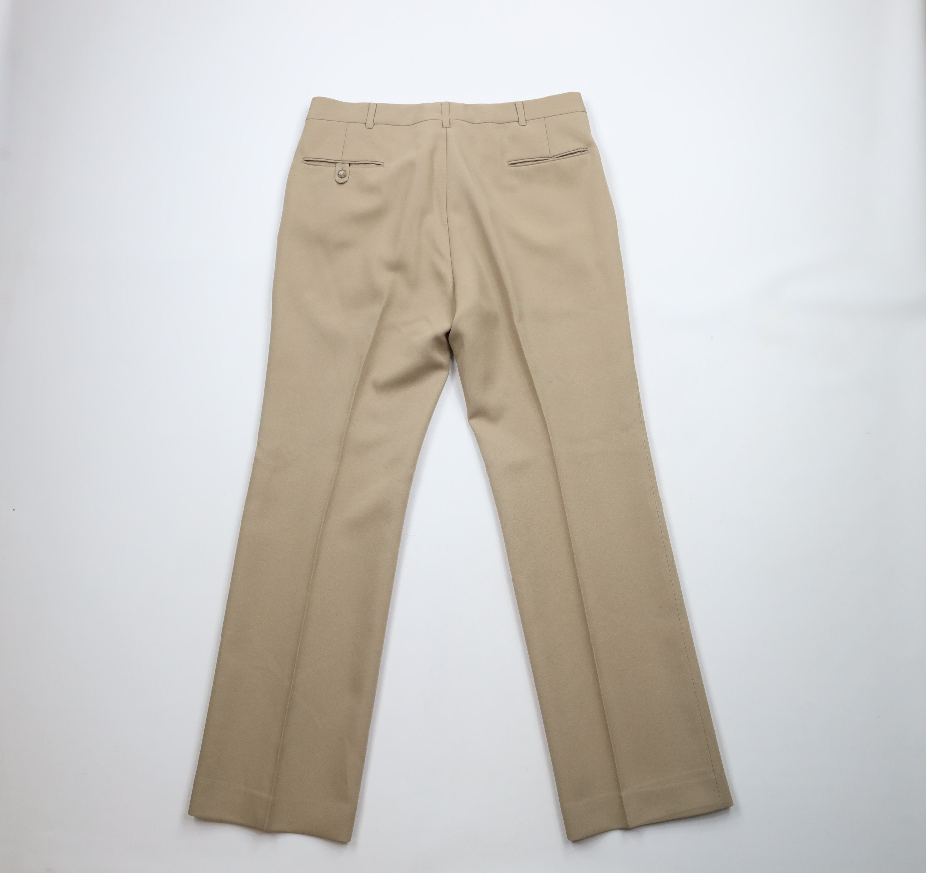 Vintage Vintage 70s Streetwear Wide Leg Chino Pants Trousers USA Size US 34 / EU 50 - 9 Thumbnail
