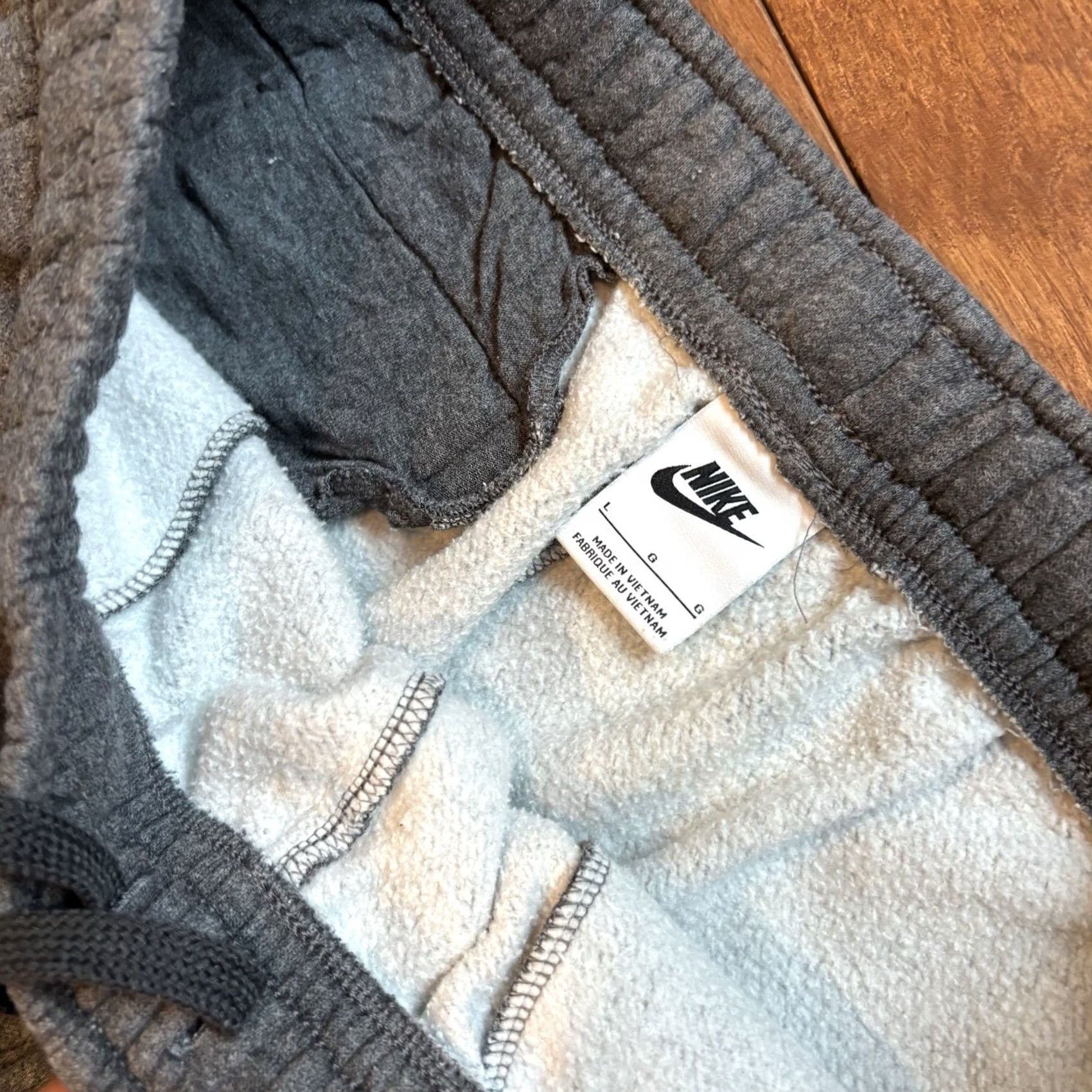 Nike Mens Nike Sportswear Club Fleece Joggers Sweatpants Gray BV2671-071 sz L Size US 33 - 6 Thumbnail
