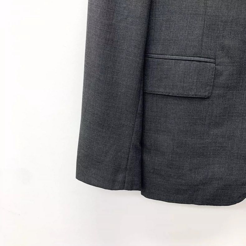 Thom Browne Thom browne Dark gray wool lapel single-breasted long-sleev Size US M / EU 48-50 / 2 - 4 Thumbnail