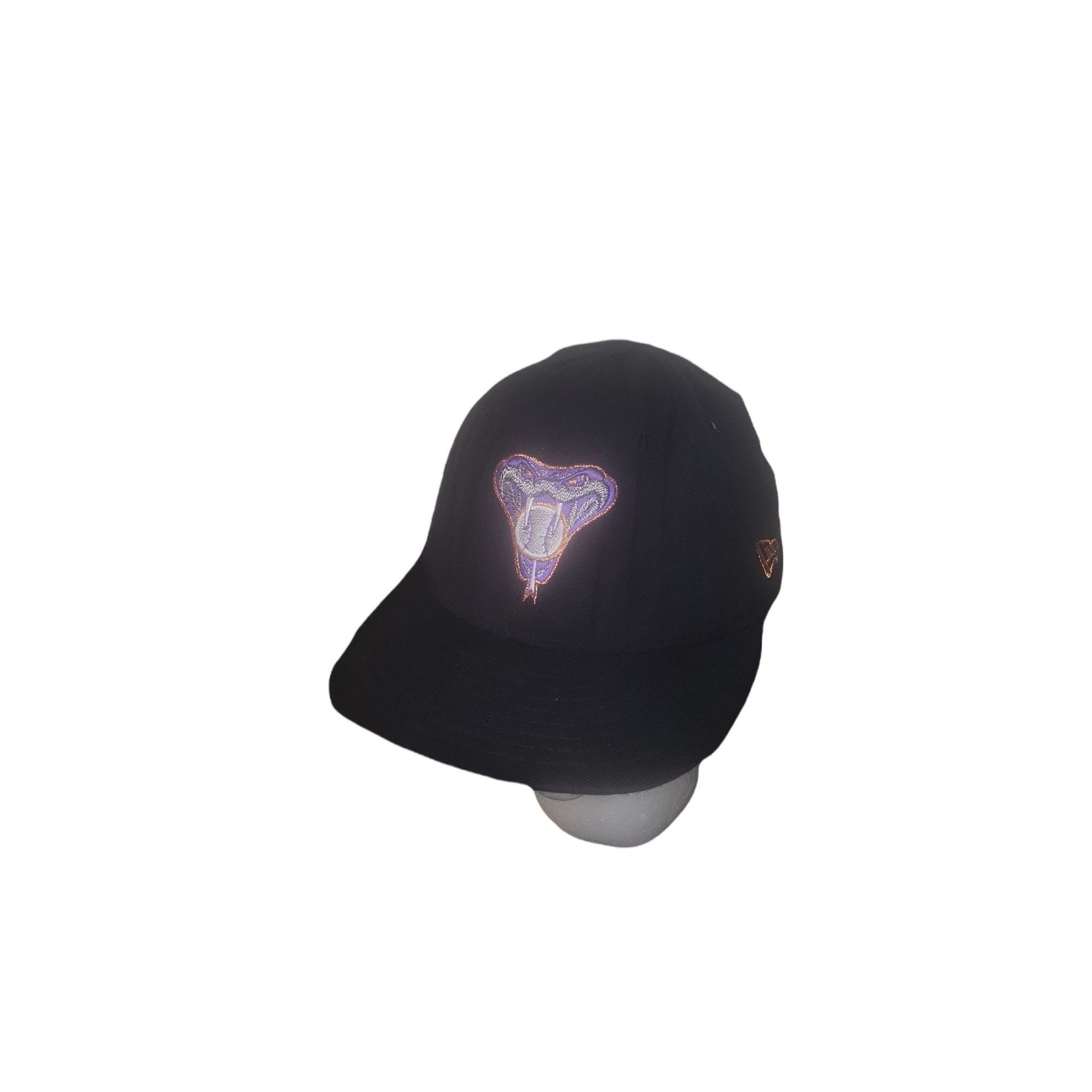 New Era Arizona Diamondbacks Hat Fitted New Era MLB 7 1/8 Black Casu Size ONE SIZE - 1 Thumbnail