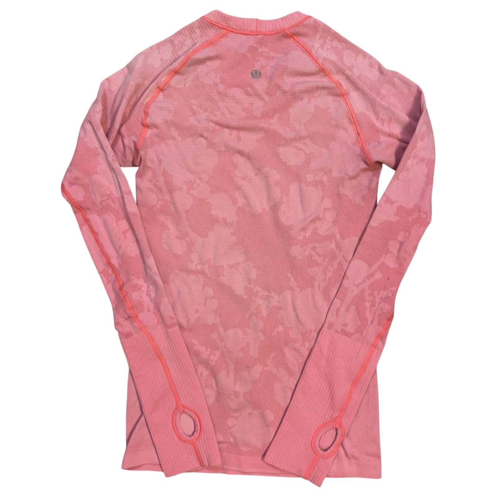Lululemon Lululemon Run Swiftly Tech Long Sleeve Pink Flash Womens 4 Size S / US 4 / IT 40 - 1 Thumbnail