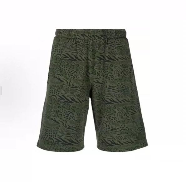 Kenzo Kenzo sizeM Animal stripe sweat shorts Size US 38 / EU 54 - 6 Thumbnail