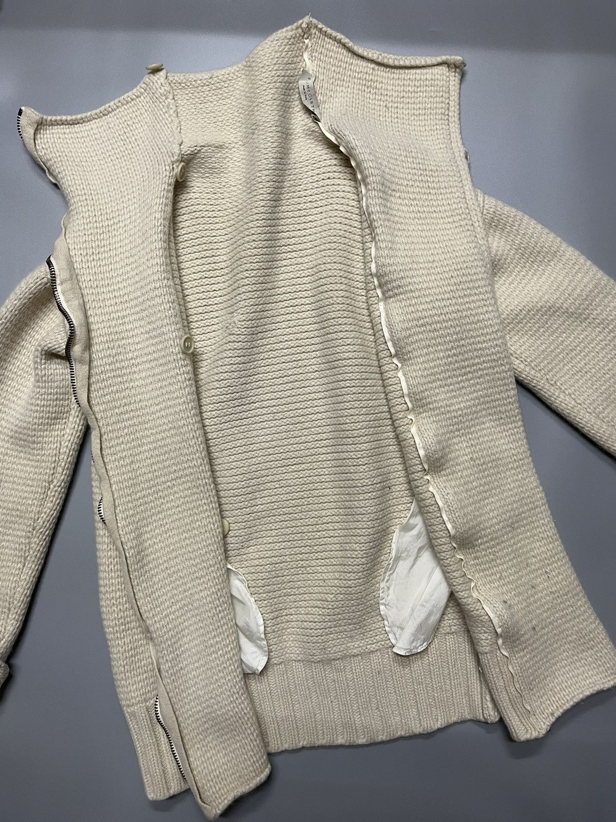 Stella McCartney × Vintage Stella McCartney Knit Sweater Rick Owens style y2k Size M / US 6-8 / IT 42-44 - 7 Thumbnail