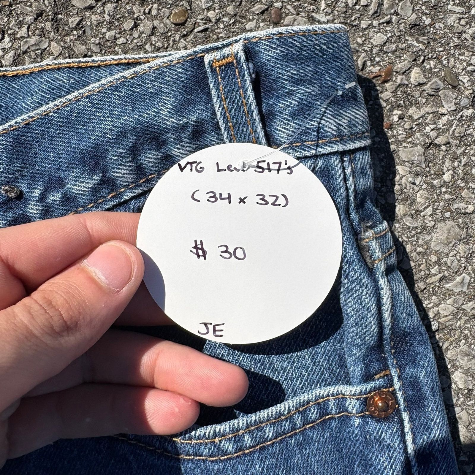Levi's Vintage Levi 517 Size US 34 / EU 50 - 3 Thumbnail