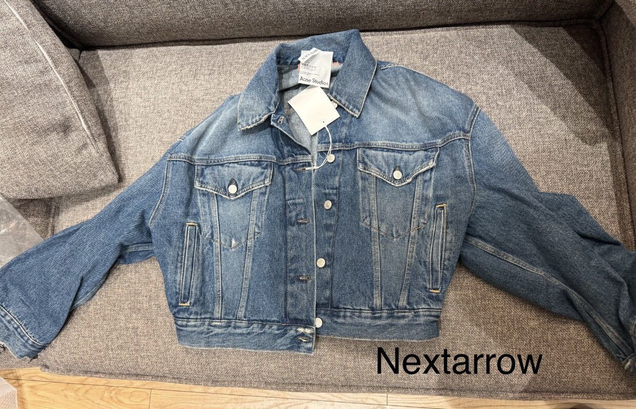 Acne Studios Acne studios Washed denim jacket 2412-Nextarrow Size US S / EU 44-46 / 1 - 1 Thumbnail