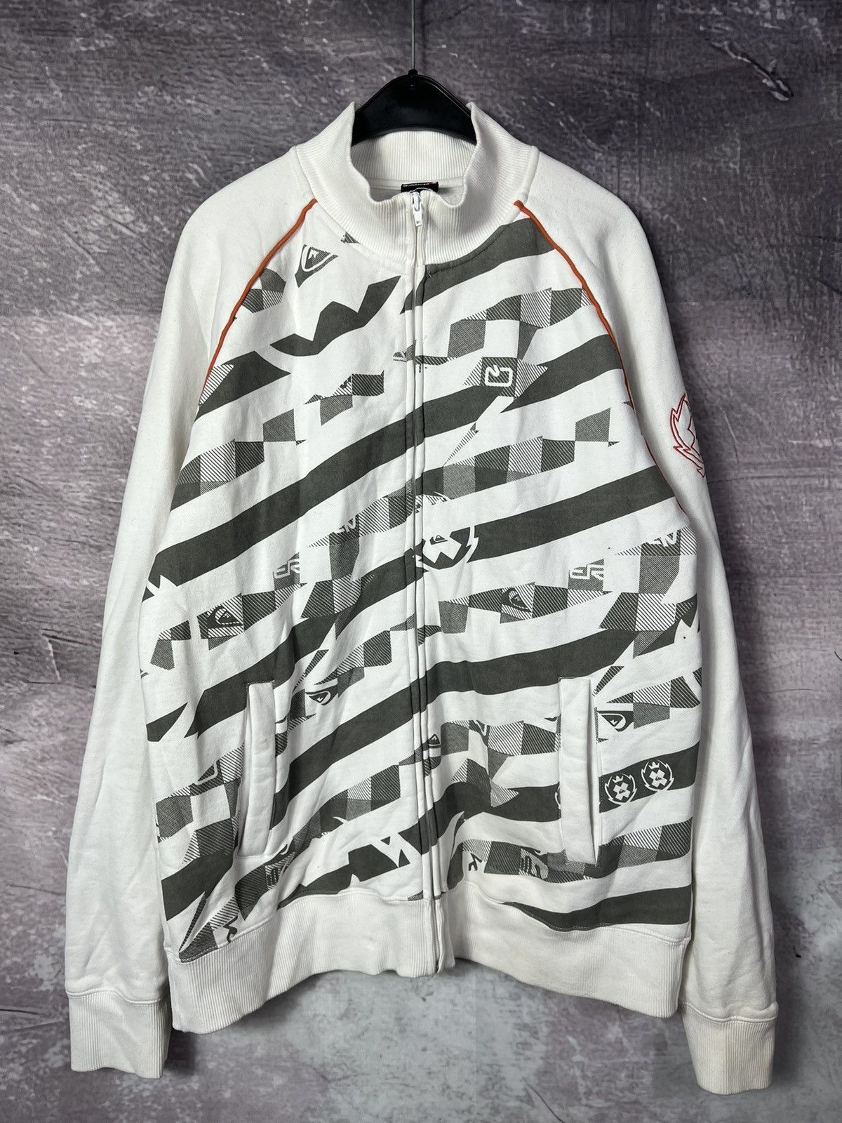 Billabong × Quiksilver × Vintage Vintage Quiksilver Zip Track Top Size US XL / EU 56 / 4 - 2 Thumbnail