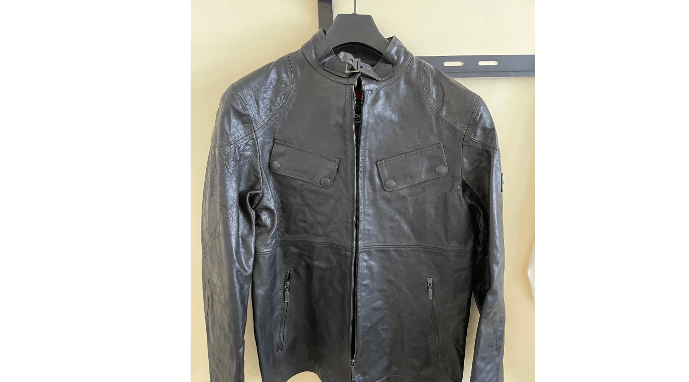 Barbour Barbour Men's Leather Moto Jacket - Large Size US L / EU 52-54 / 3 - 1 Thumbnail