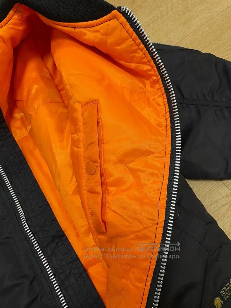 Neighborhood Neighborhood Quilted Flight Jacket Size US L / EU 52-54 / 3 - 6 Thumbnail