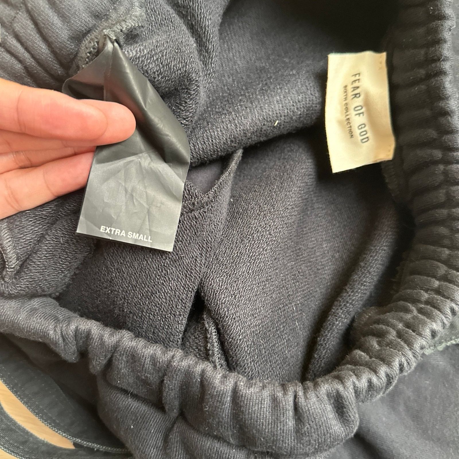 Fear of God Fear of God Black Sweatpant Mainline 6th Collection - Size S Size US 26 / EU 42 - 8 Thumbnail