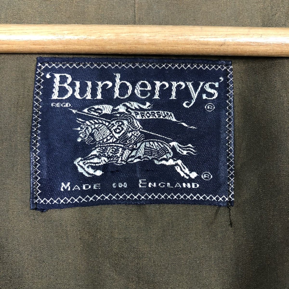 Burberry 🔥VINTAGE LONG JACKET BURBERRYS MADE IN ENGLAND RICH BROWN Size US M / EU 48-50 / 2 - 19 Thumbnail