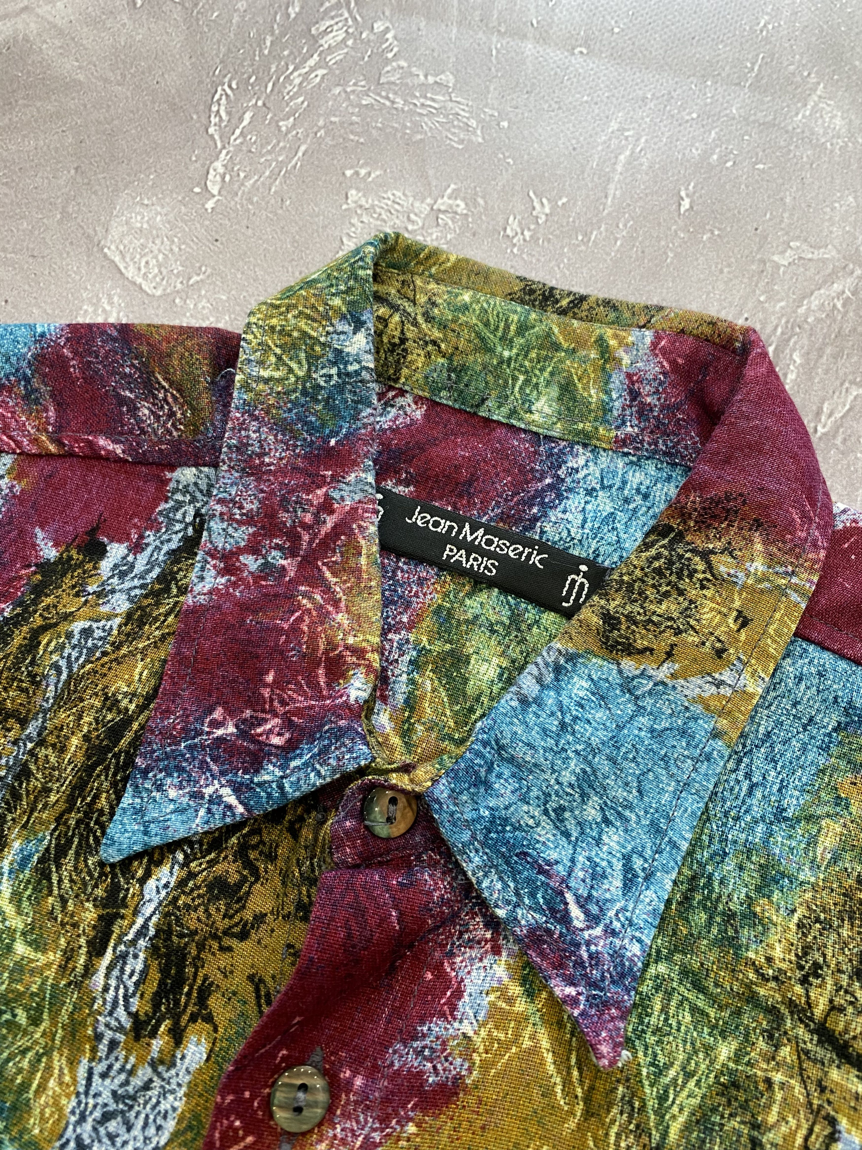 Vintage Vintage Jean Maseric Hawaii Style Abstract Shirt Size US S / EU 44-46 / 1 - 4 Thumbnail