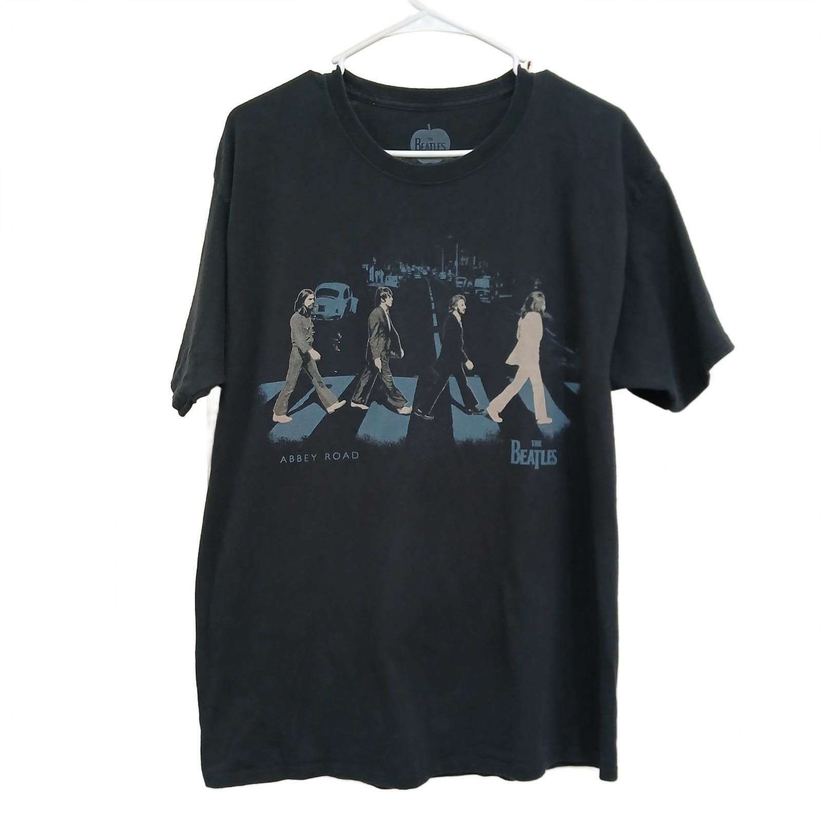 Designer The Beatles Abbey Road T-Shirt Black Large Size L / US 10 / IT 46 - 1 Thumbnail