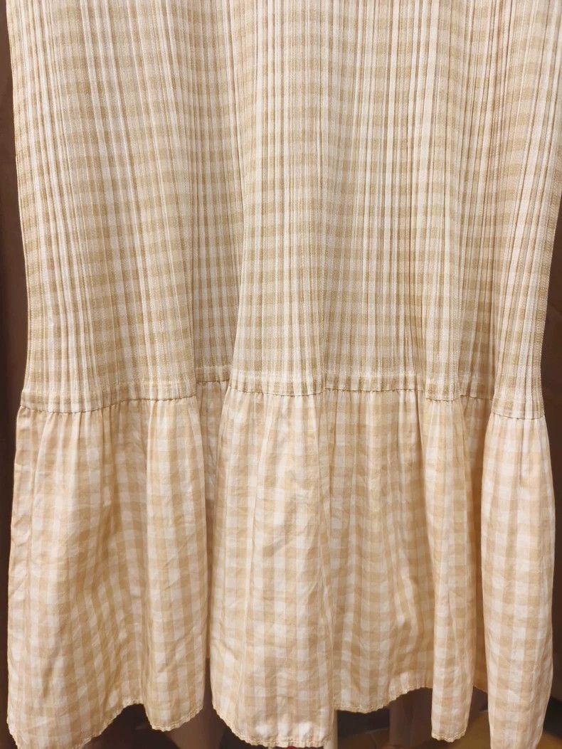 Issey Miyake Issey Miyake size:2 A vintage plaid French dress Size S / US 4 / IT 40 - 6 Thumbnail