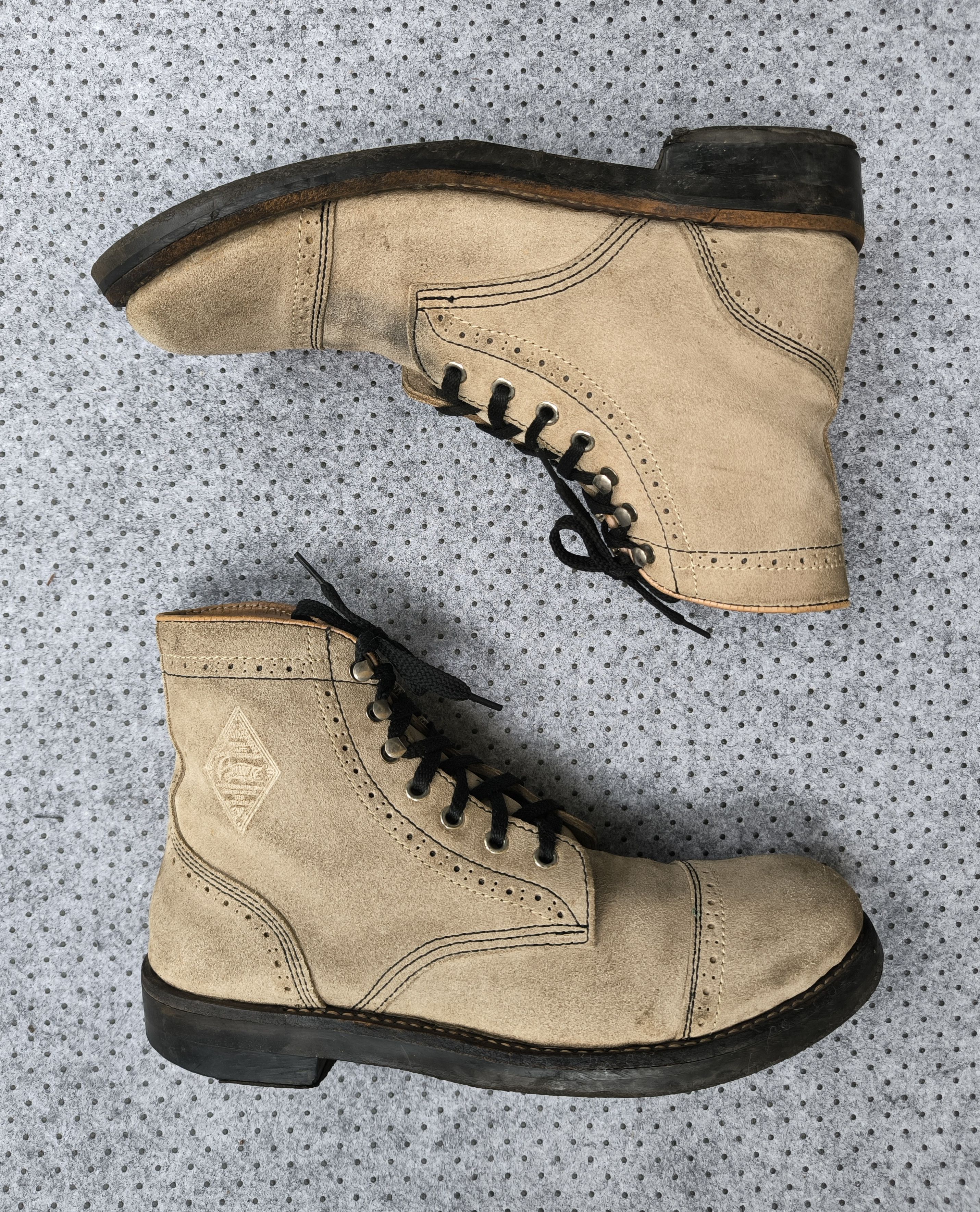 Japanese Brand THE CRIMIE brogue ankle suede boot Size US 10 / EU 43 - 1 Thumbnail