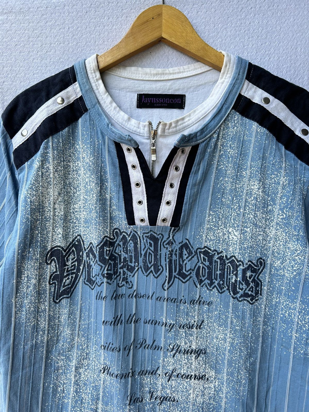 Hysteric Glamour × If Six Was Nine × Japanese Brand Vampire Jayussoneon poem double layer gothic halfzip Size US L / EU 52-54 / 3 - 4 Thumbnail