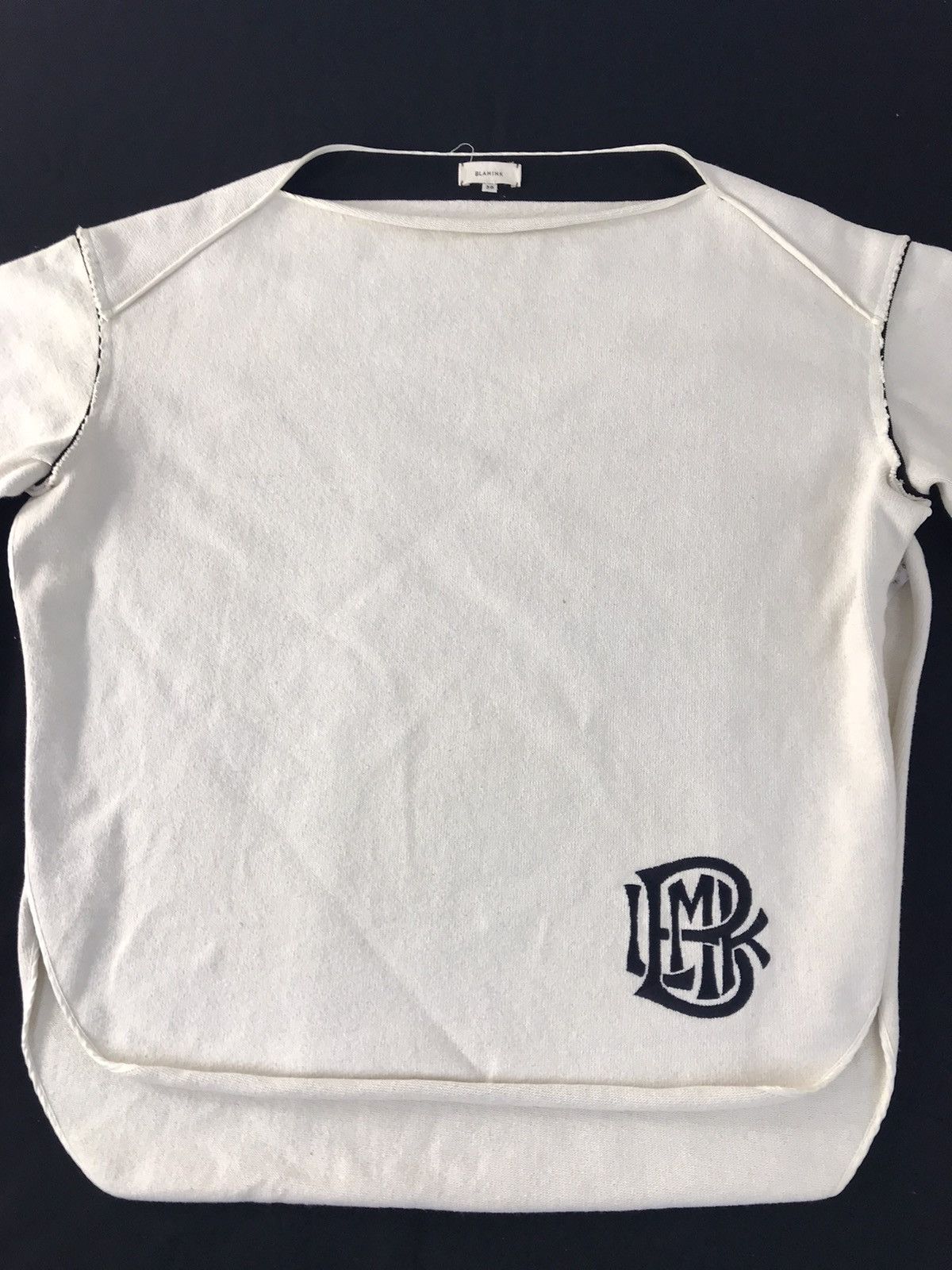 Japanese Brand Blamink Tokyo Thick Embroidery Logo Longsleeve Tee Size L / US 10 / IT 46 - 3 Thumbnail