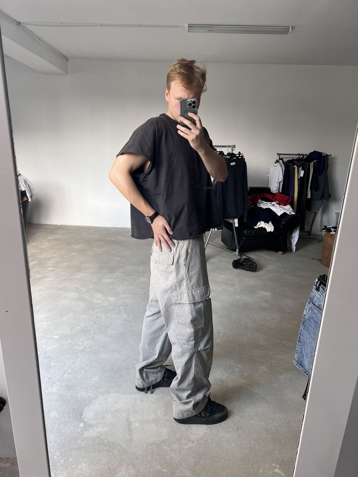 Carhartt × Carhartt Wip × Vintage Vintage Carhartt Cargo Pants Baggy Size US 32 / EU 48 - 15 Thumbnail