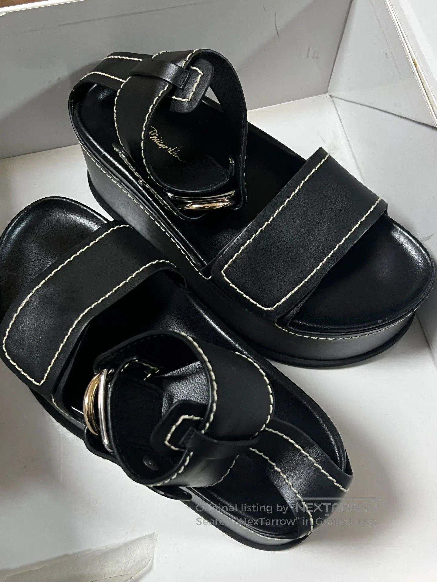 3.1 Phillip Lim 3.1 Phillip Lim Platform Sandal. Size US 4 / IT 34 - 3 Thumbnail