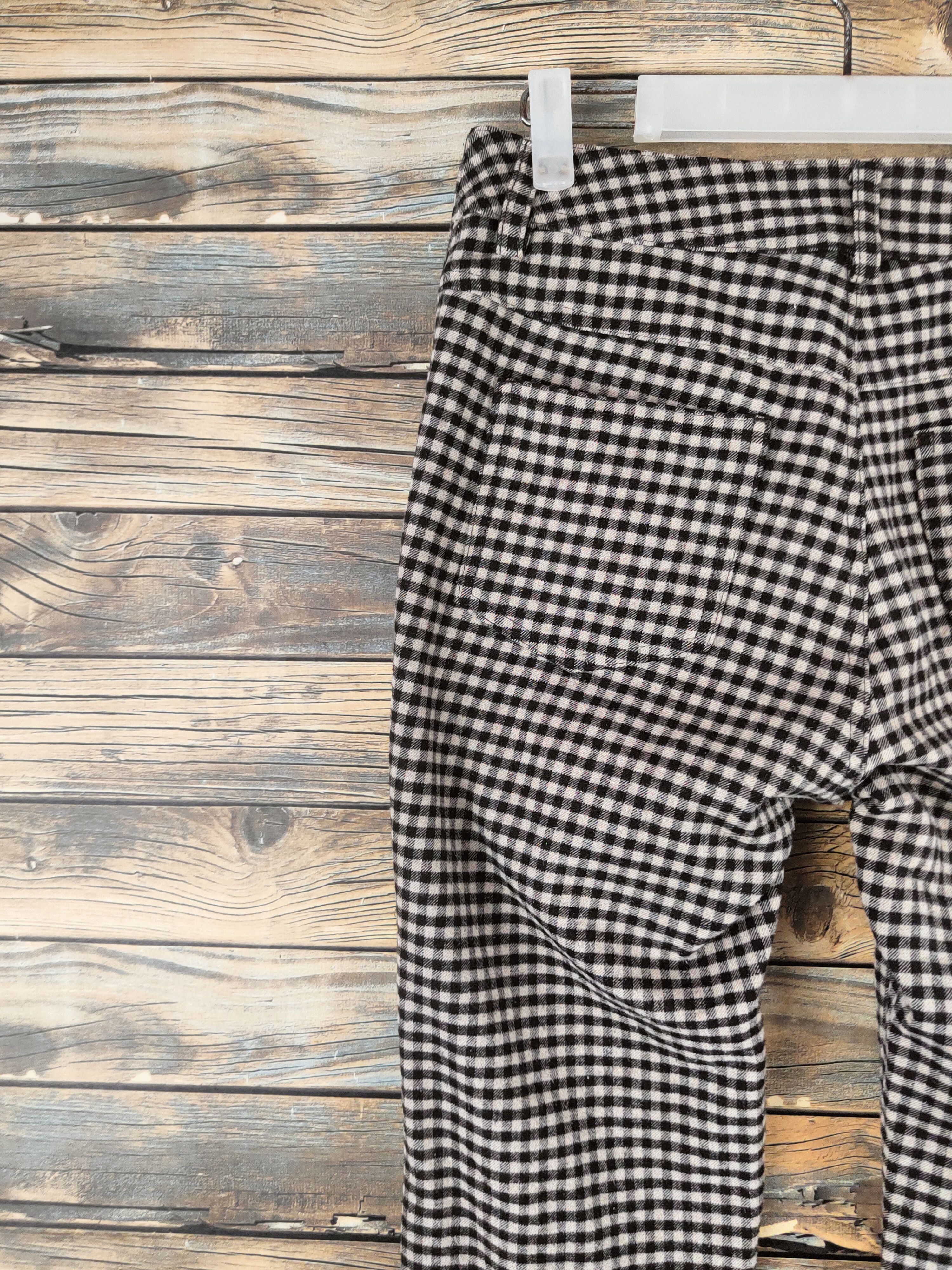 Japanese Brand Sun Rose checkered utility punk Casual Pants #S2922 Size 28" / US 6 / IT 42 - 8 Thumbnail