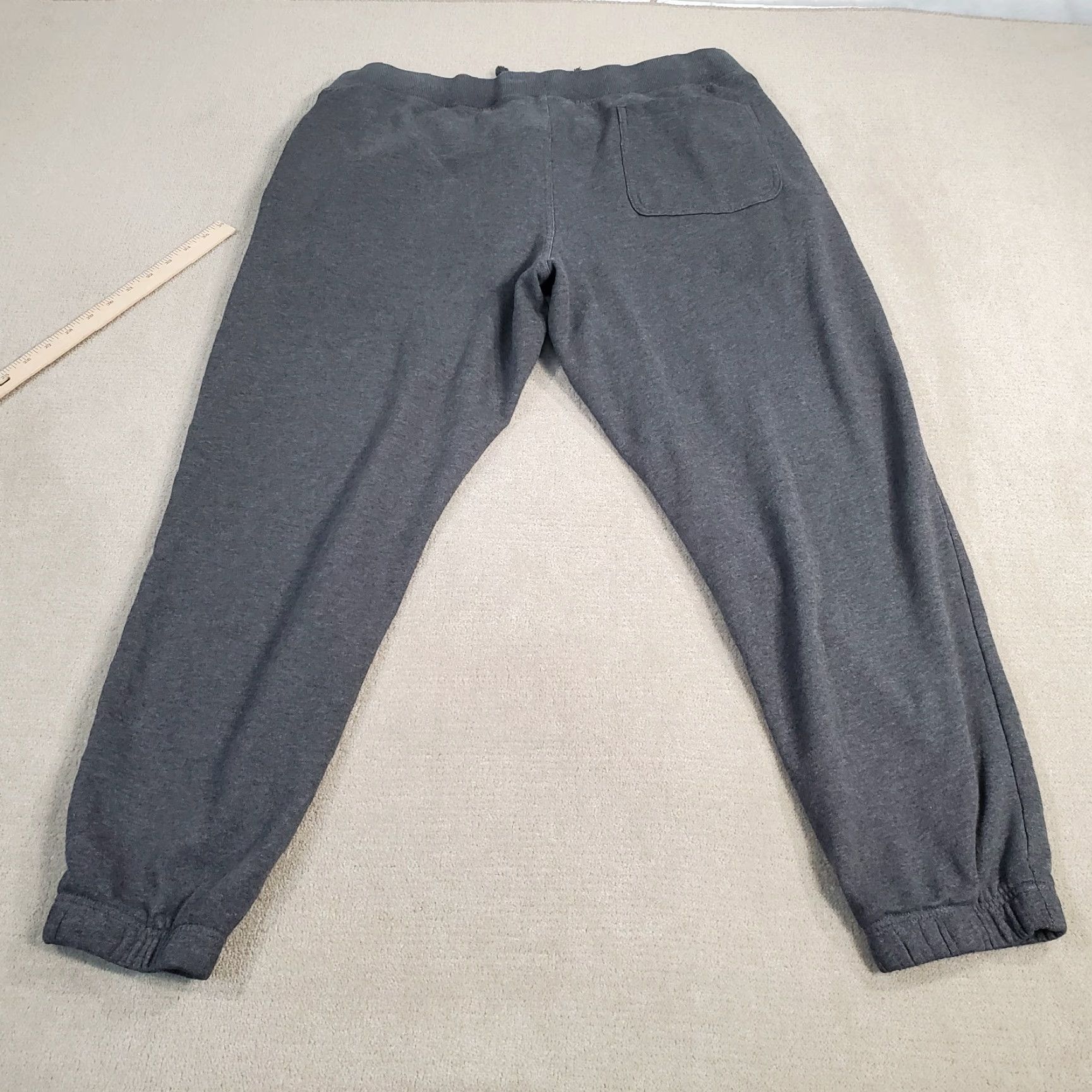 Vintage Duluth Sweatpants Mens XL Gray Solid Lounge Pants with Pockets Regular Fit / Drawstring Size US 36 / EU 52 - 7 Thumbnail