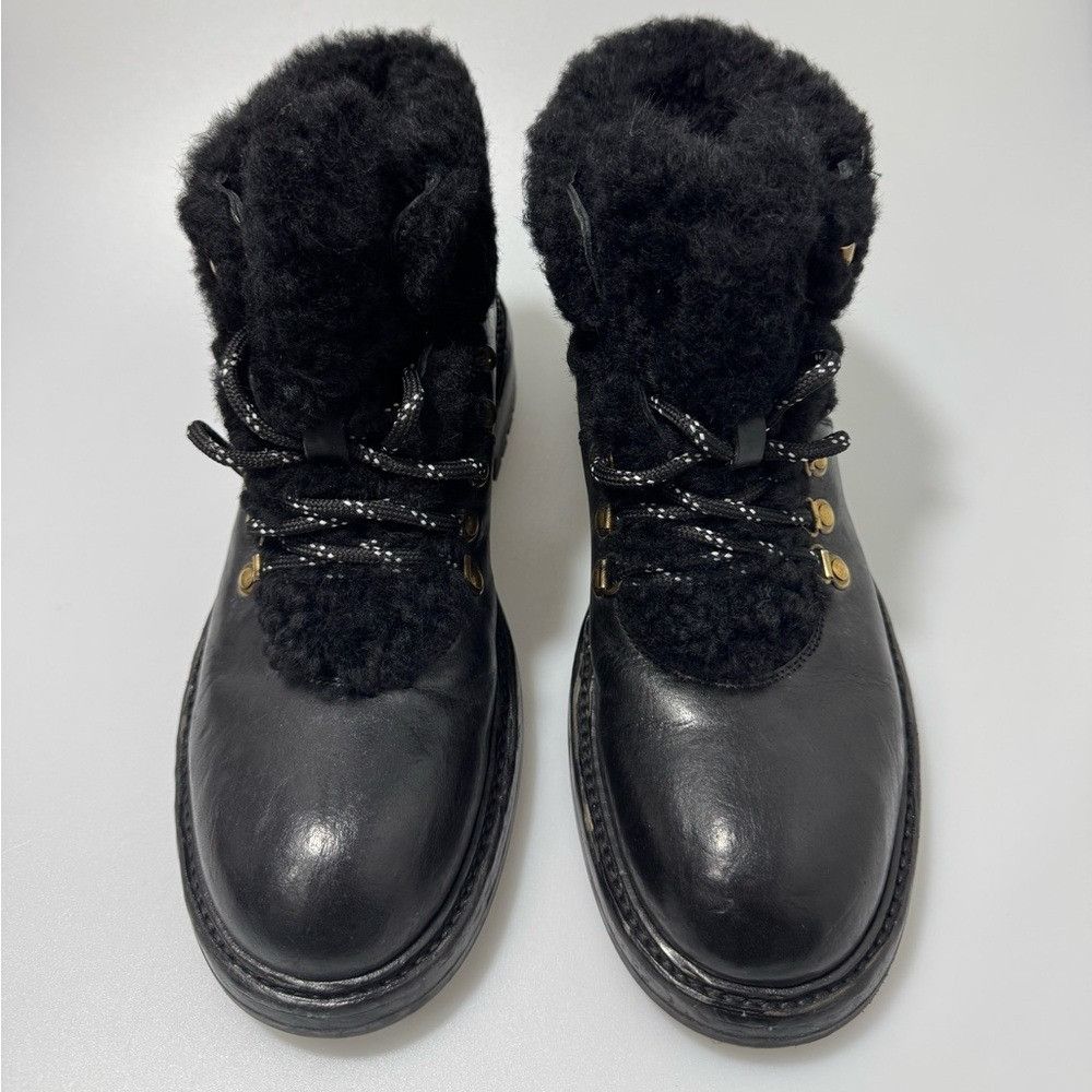 Dolce & Gabbana Dolce & Gabbana Cowhide and Merino Wool Hiking Boots Men’s S Size US 9 / EU 42 - 2 Thumbnail