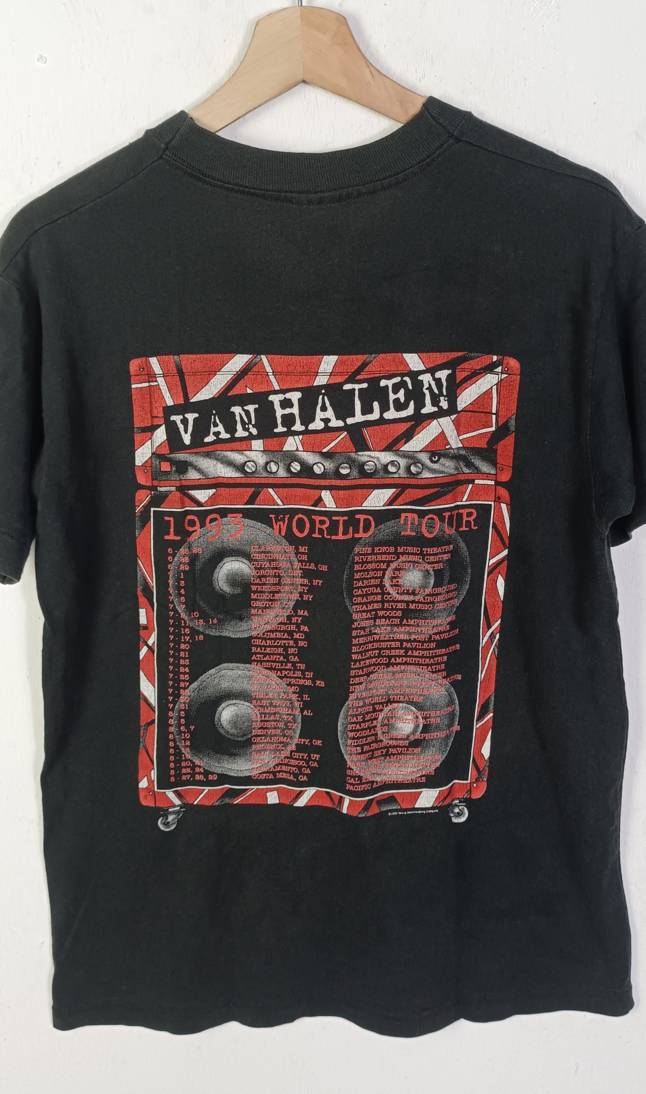 Band Tees Vintage🔥 Van Halen Live Tour 1993 Size US M / EU 48-50 / 2 - 3 Thumbnail