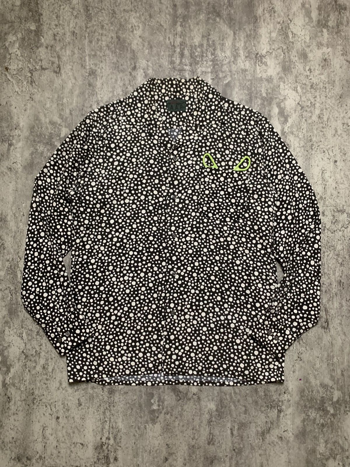 Y's Yohji Yamamoto AAR Durban Camp Collar Patterned Button Up Size US L / EU 52-54 / 3 - 1 Thumbnail