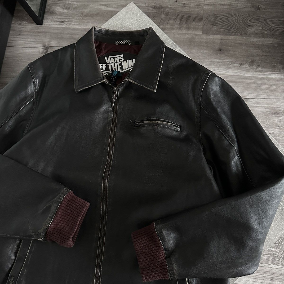 Vans Vintage 00s Vans x Johnny Layton Dagger jacket rare hype y2k Size US XL / EU 56 / 4 - 2 Thumbnail
