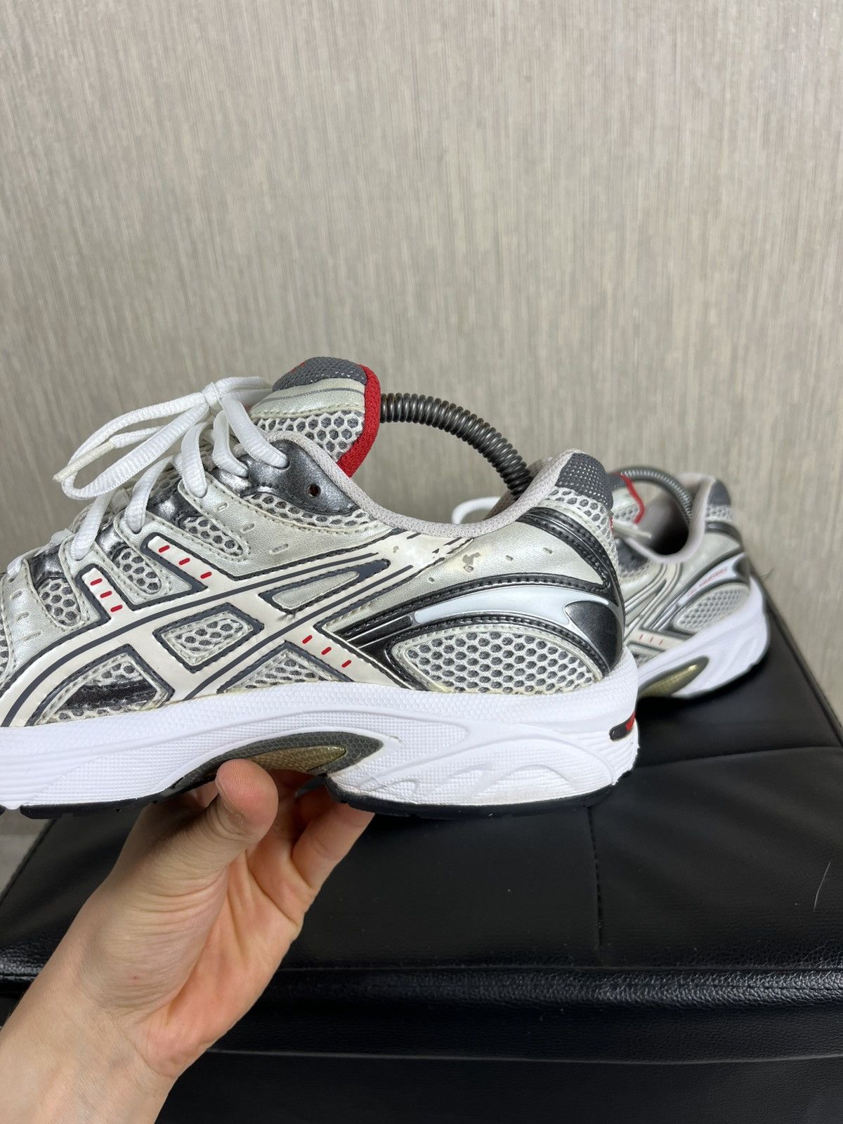 Asics Vintage Asics Gel-Equation 3 mesh silver sneakers y2k shoes Size US 8 / EU 41 - 7 Thumbnail