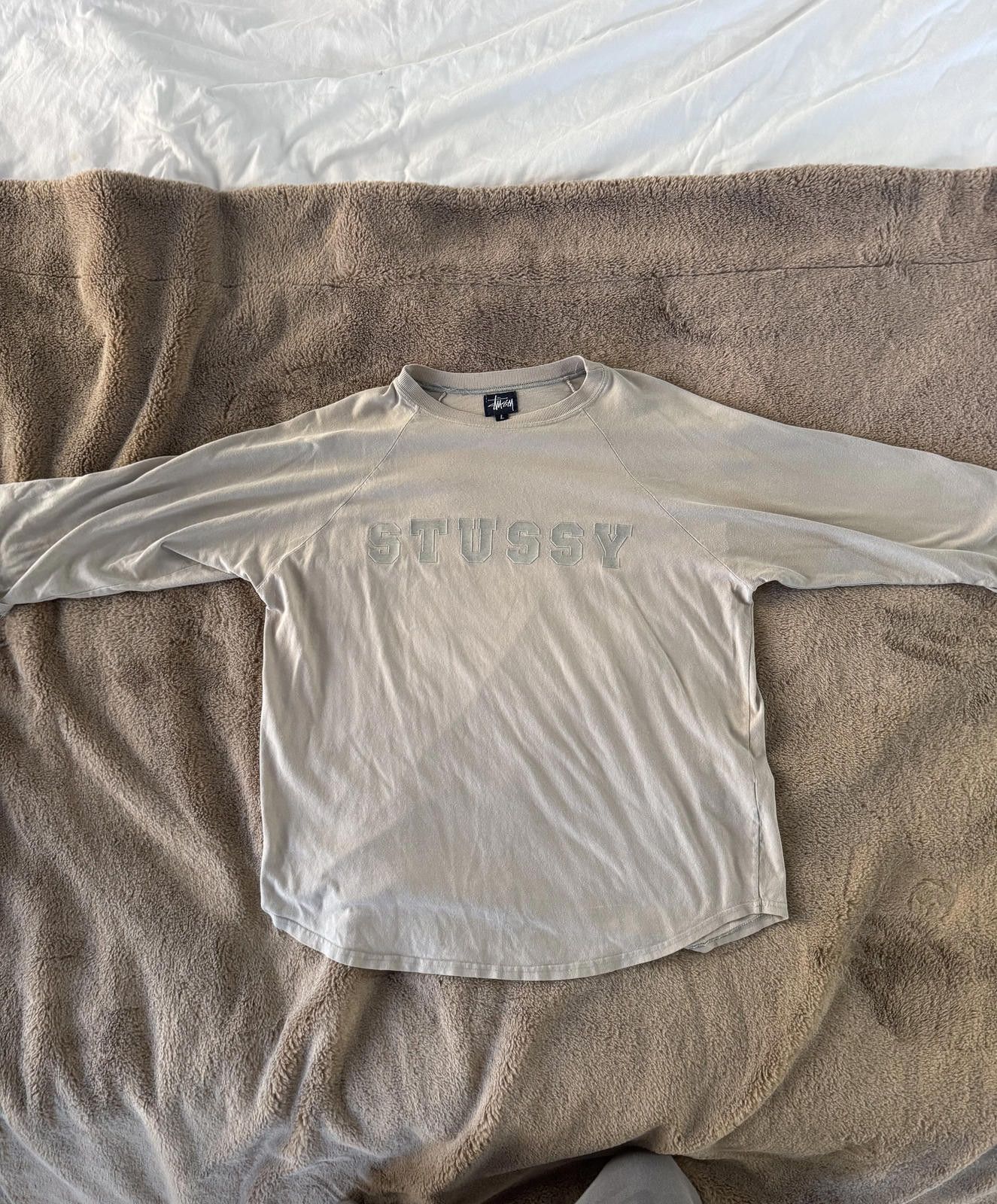 Stussy Stussy 3/4 Long Sleeve Crewneck Shirt Large Size US L / EU 52-54 / 3 - 1 Thumbnail