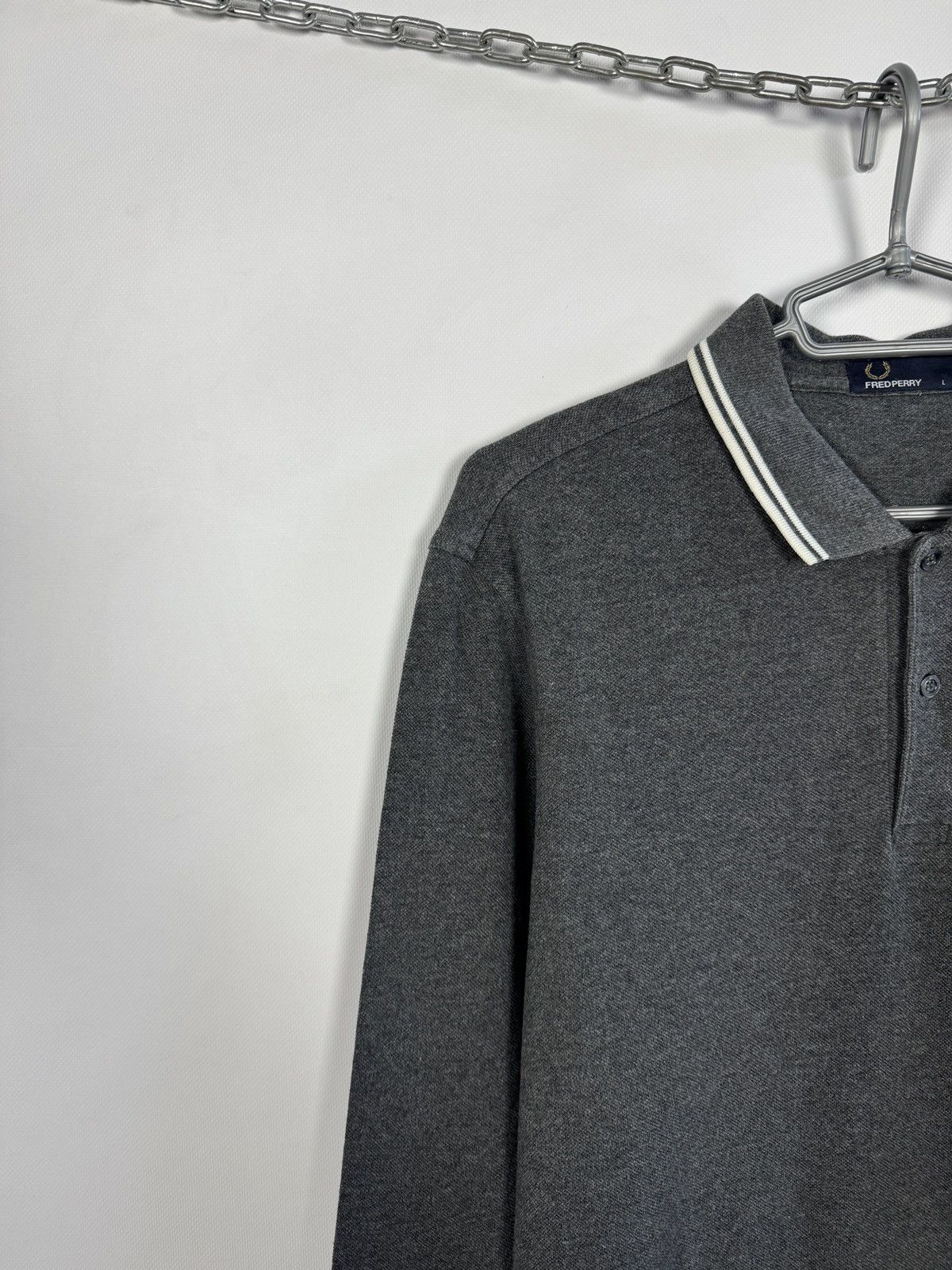 Fred Perry Fred Perry Long Sleeve Polo Shirt Casual Streetwear Size L Size US L / EU 52-54 / 3 - 3 Thumbnail