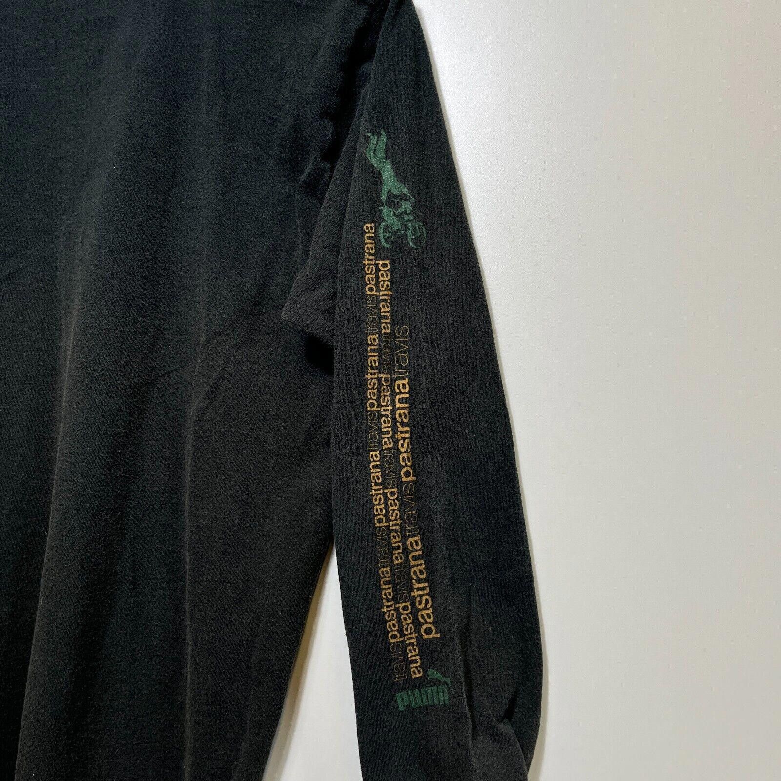Puma × Vintage Vintage 2000s Puma Travis Pastrana Long Sleeve T-shirt S Size US S / EU 44-46 / 1 - 11 Thumbnail